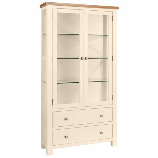 Manor Collection Dorset Painted Display Cabinet