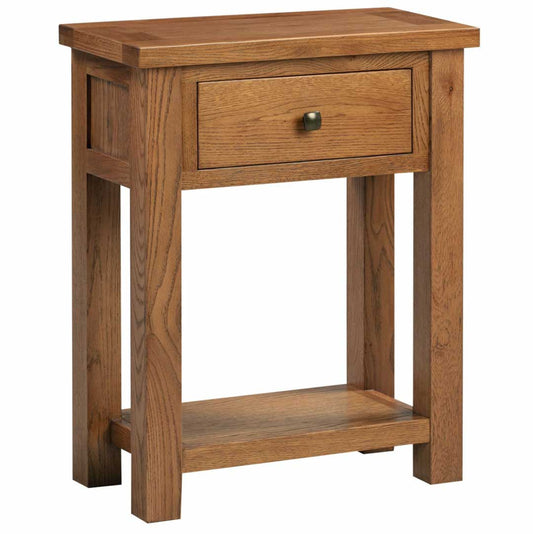 Manor Collection Dorset Rustic 1 Drawer Console Table