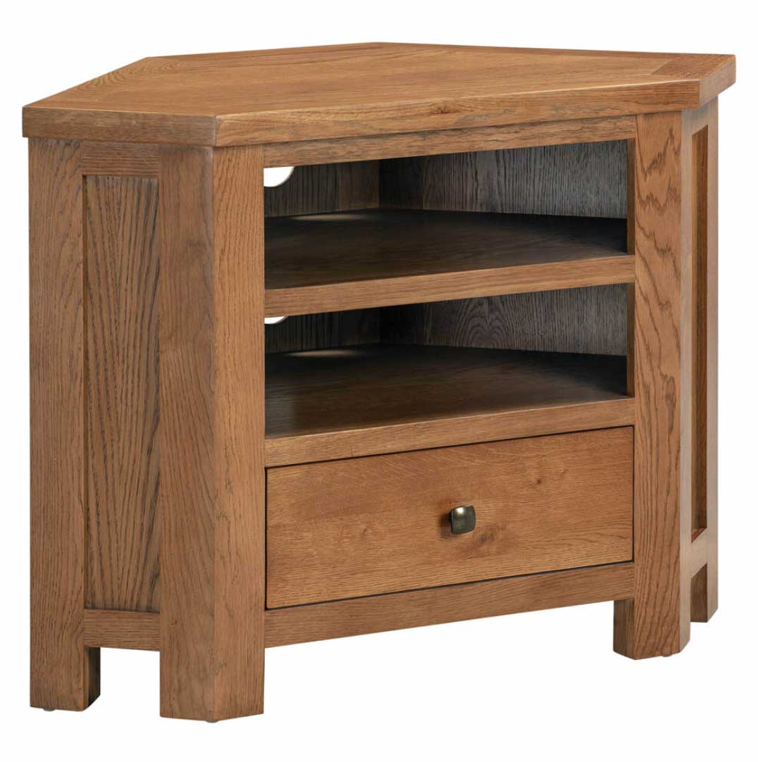 Manor Collection Dorset Rustic Corner TV Unit