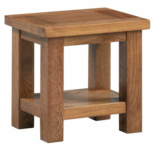 Manor Collection Dorset Rustic Lamp Table