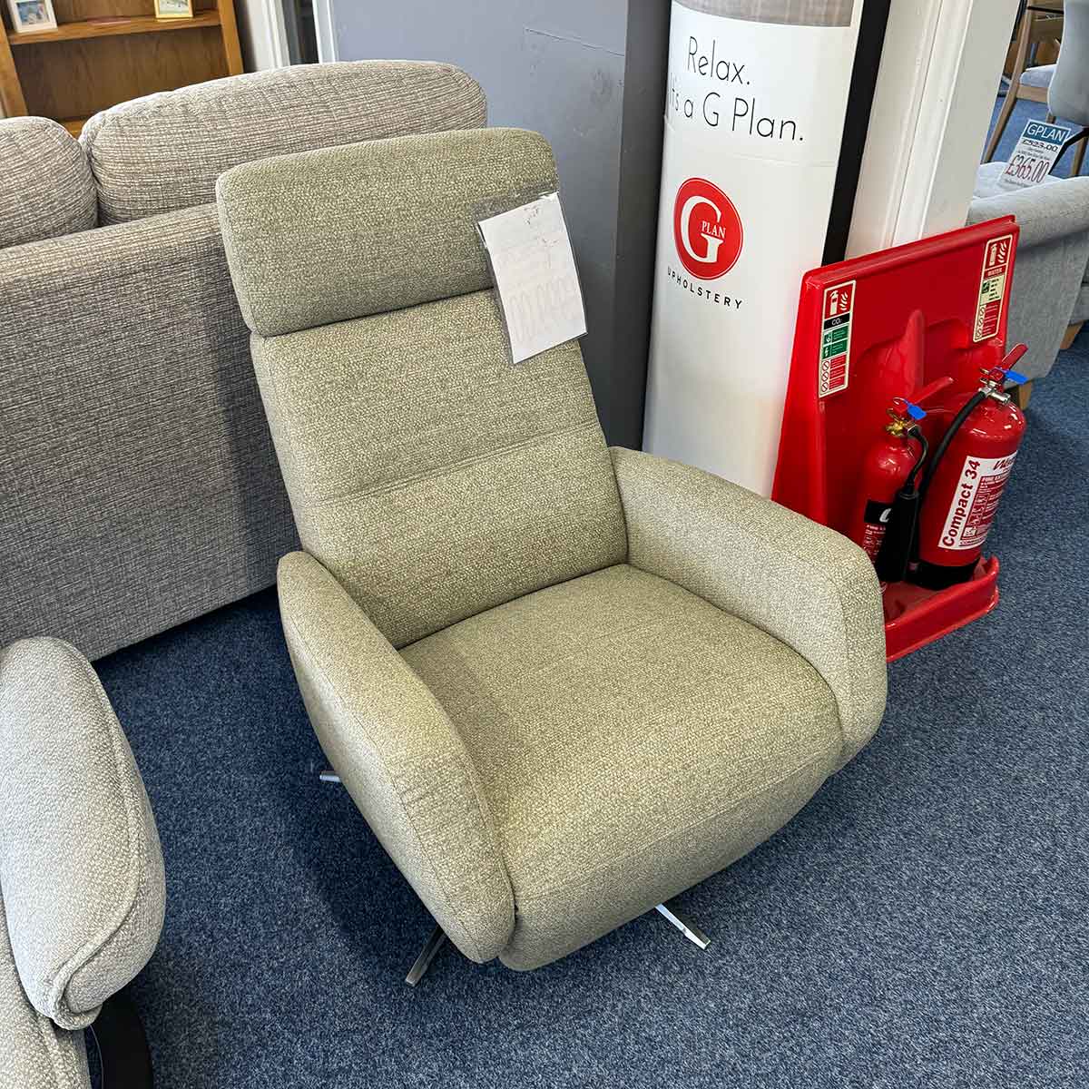 Ergoform by GPlan Hasten Recliner