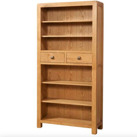 Manor Collection Davenwood Tall Bookcase With 2 Drawers