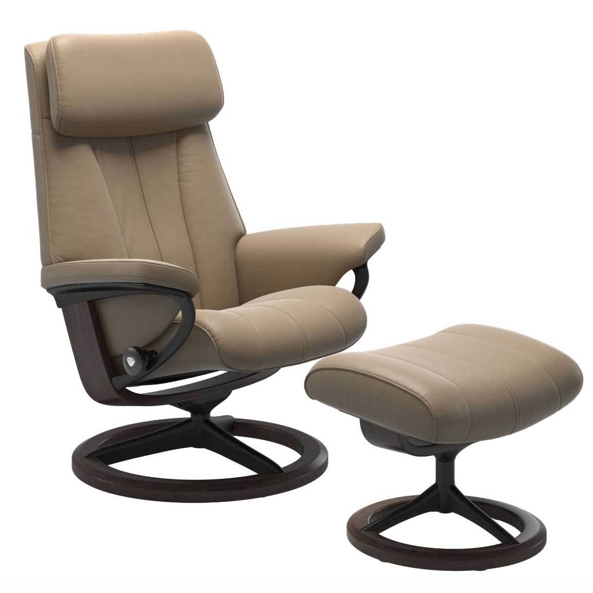 Stressless Paul Signature Recliner with Footstool