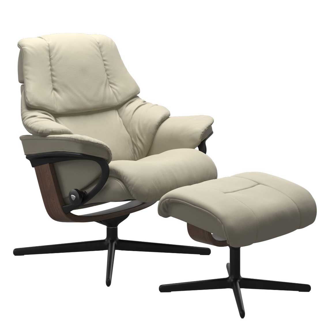 Stressless Reno Cross Recliner with Footstool