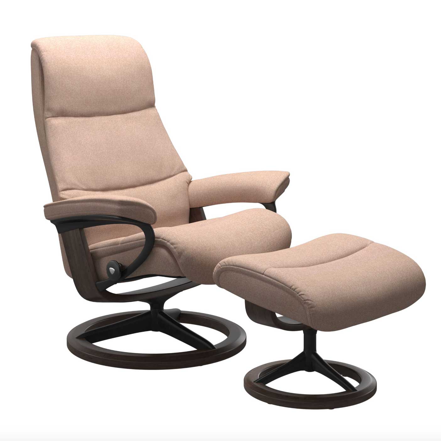 Stressless View Signature Recliner with Footstool