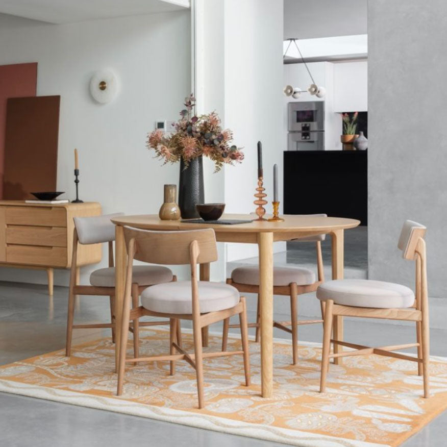 G Plan Winchester Flora Dining Chair Pair – Taupe