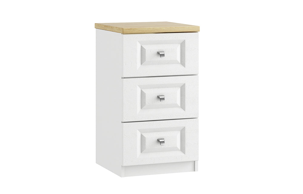 Maysons Sorrento 3 Drawer Bedside