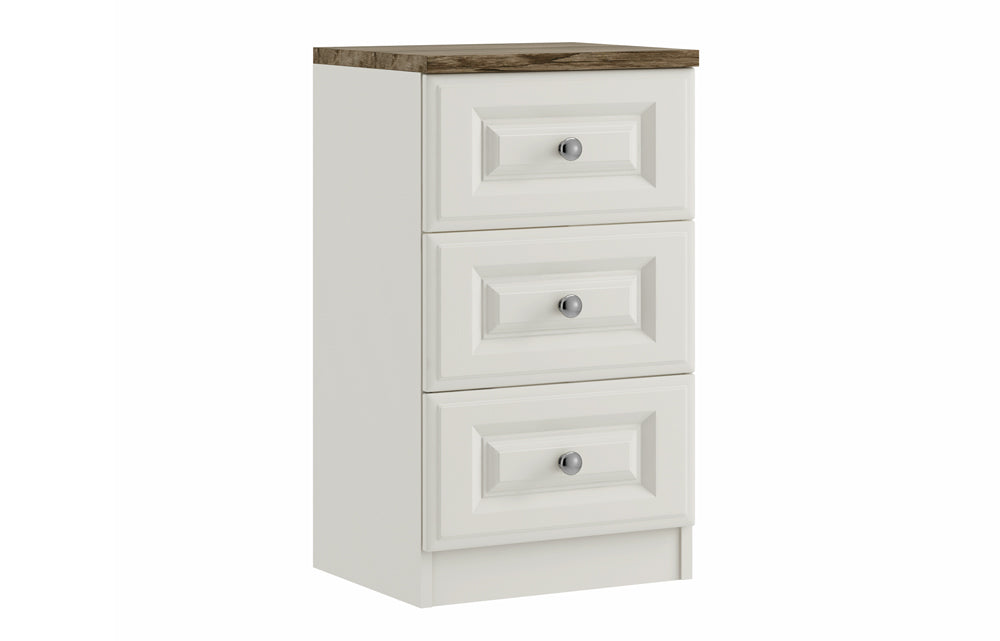 Maysons Naples 3 Drawer Bedside