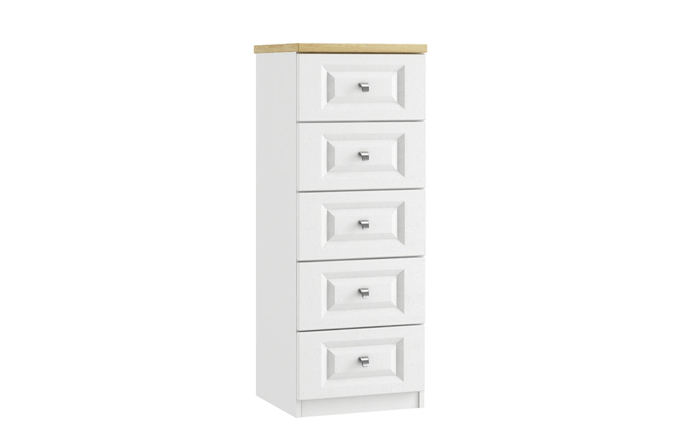 Maysons Sorrento 5 Drawer Narrow Chest