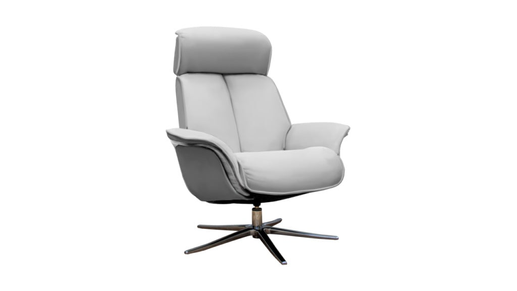 G Plan Ergo-Form Lund Manual Recliner Armchair With Veneer Trim