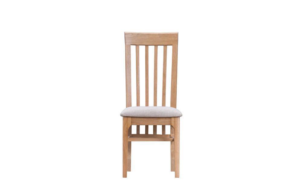 Metal slat back chair sale