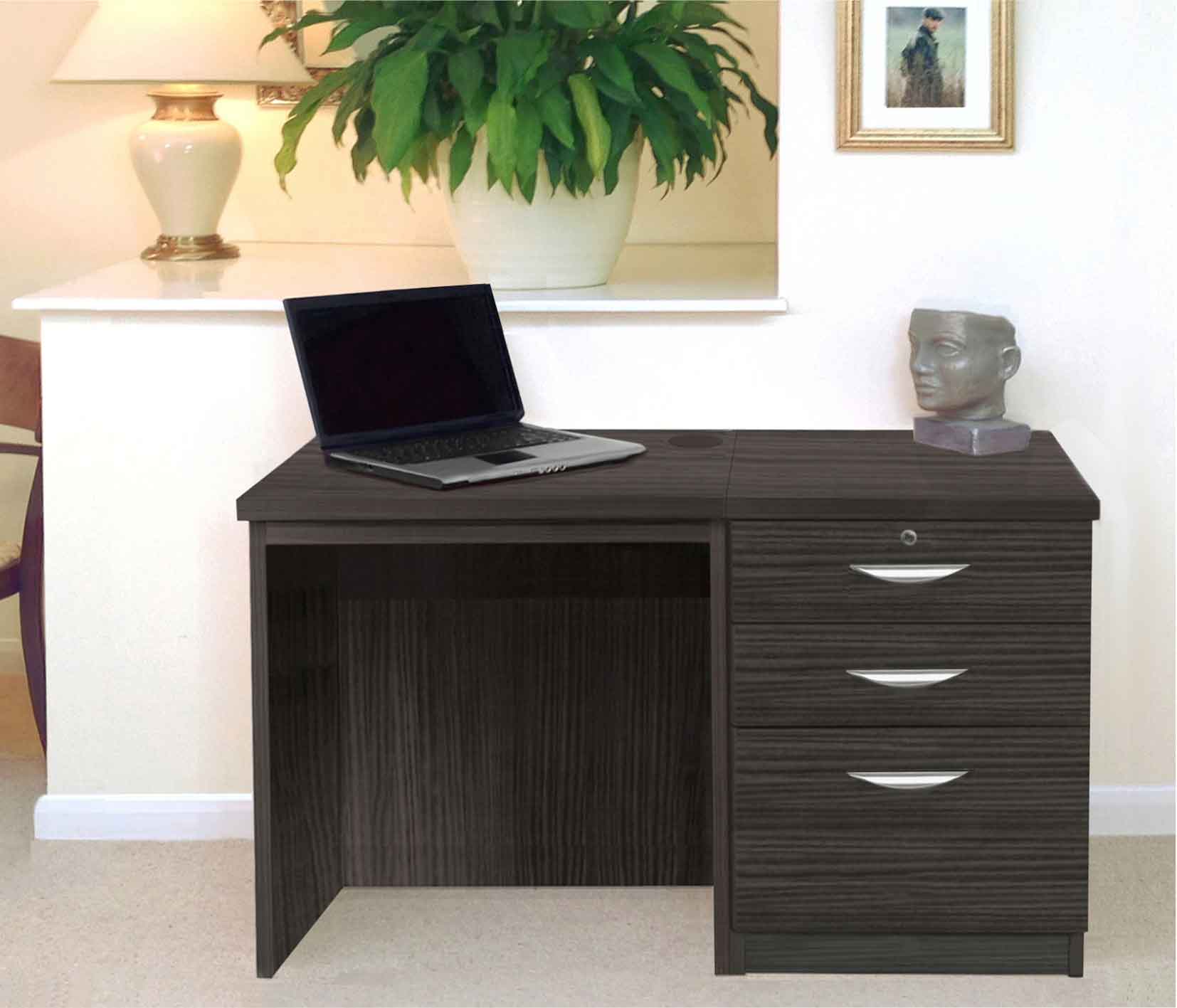 R White Cabinets Set Home Office Set Up