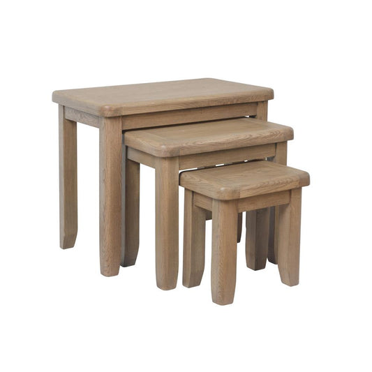Manor Collection Honeywood Nest of 3 Tables