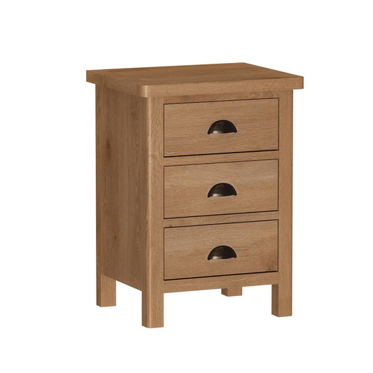 Manor Collection Radstock 3 Drawer Bedside