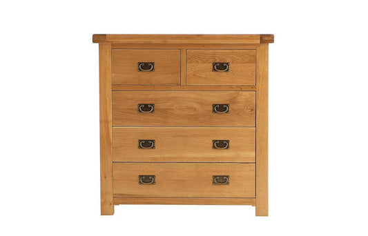 Manor Collection Country Oak 2 Over 3 Chest
