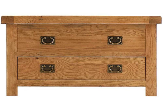 Manor Collection Country Oak Blanket Box
