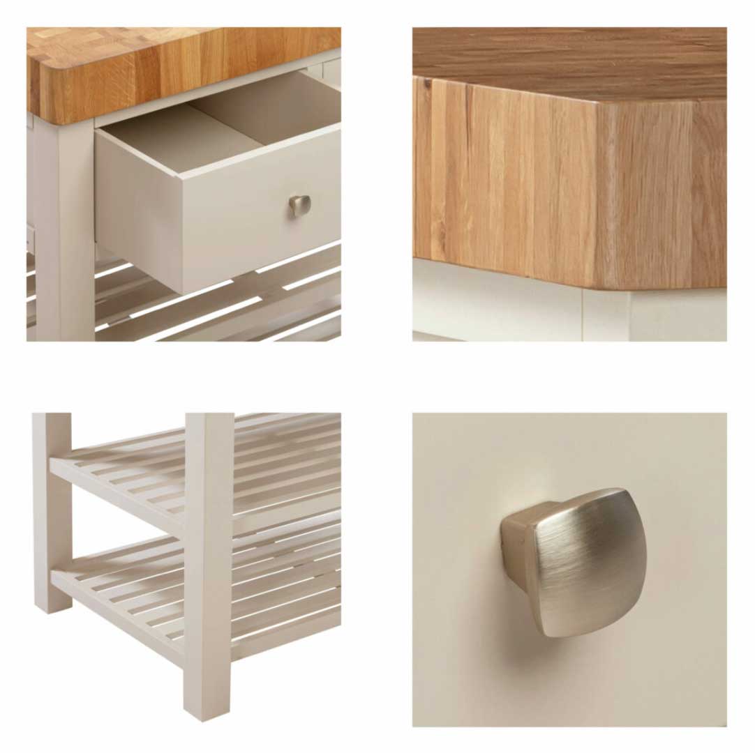 Manor Collection Dorset Painted Butcher’s Block