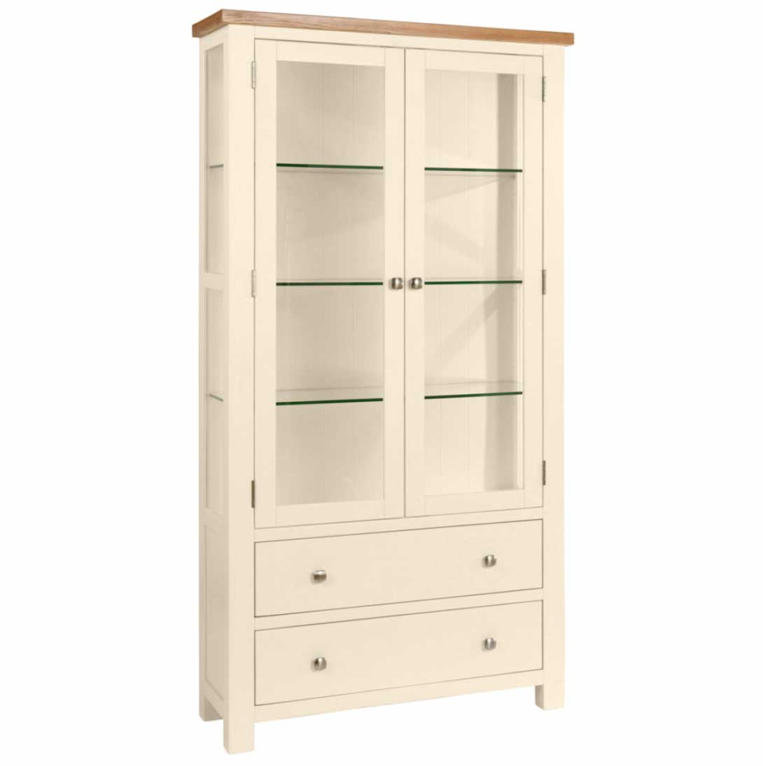 Manor Collection Dorset Painted Display Cabinet