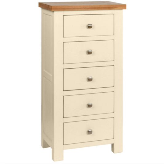 Manor Collection Dorset Painted 5 Drawer Chest