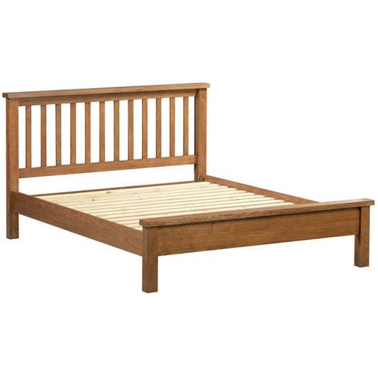 Manor Collection Dorset Rustic 4’6″ Low Foot End Bed
