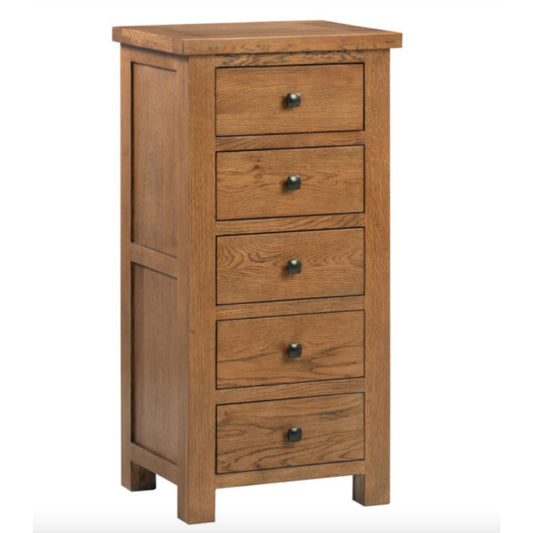 Manor Collection Dorset Rustic 5 Drawer Chest