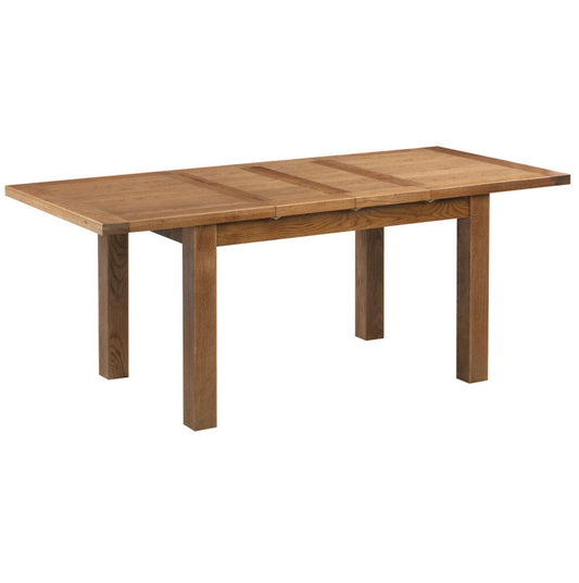 Manor Collection Dorset Rustic Large Extending Dining Table
