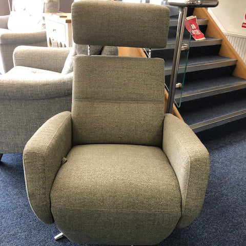 G Plan Ergoform Hasten Manual Recliner Swivel Chair