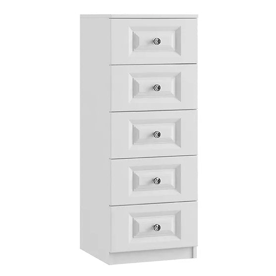 Maysons Lazio 5 Drawer Narrow Chest