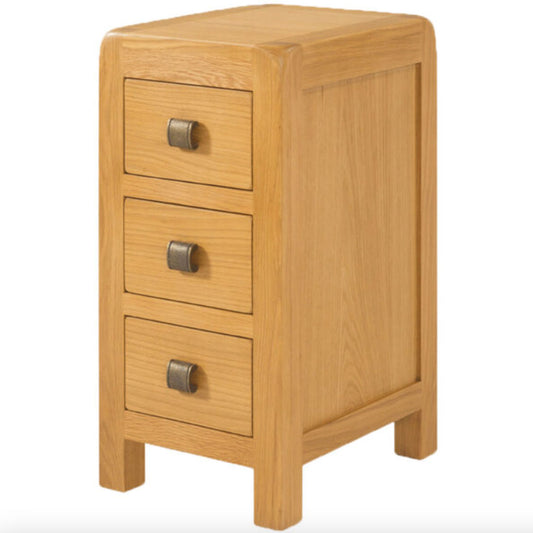 Manor Collection Davenwood Compact 3 Drawer Bedside