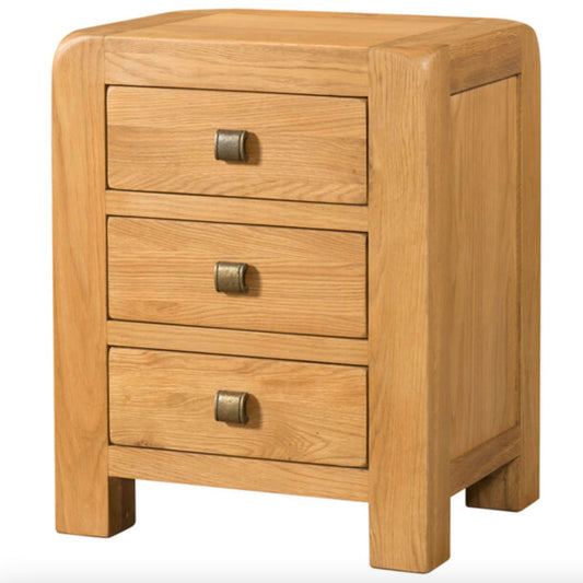 Manor Collection Davenwood 3 Drawer Bedside