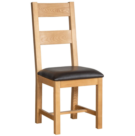 Manor Collection Dorset Oak Ladder Back Chair