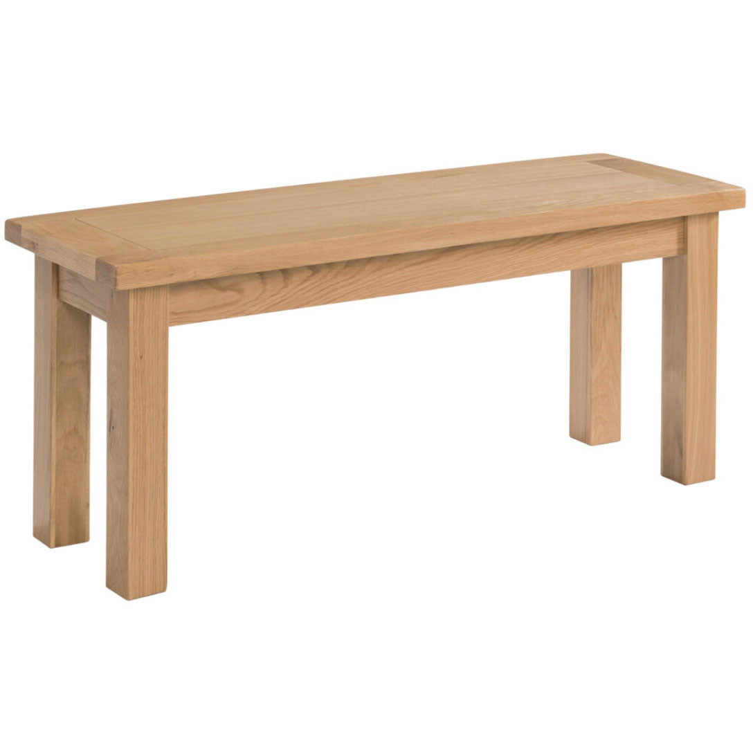 Manor Collection Dorset Oak Small Dining Bench