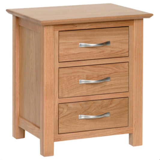 Manor Collection Norfolk 3 Drawer Bedside