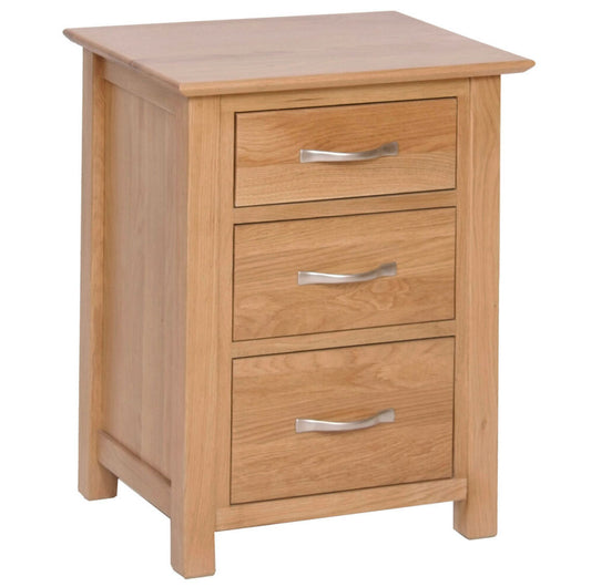 Manor Collection Norfolk 3 Drawer High Bedside