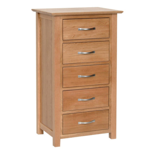 Manor Collection Norfolk 5 Drawer Wellington
