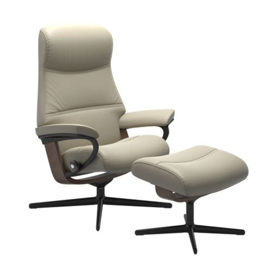 Stressless Phillip Cross Recliner with Footstool
