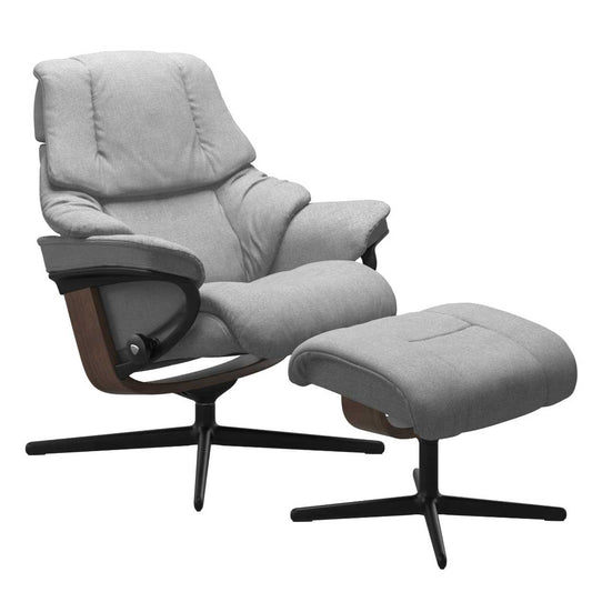 Stressless Reno Cross Recliner with Footstool