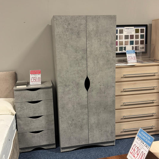 Chicago 2 Door Wardrobe R800