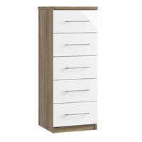 Maysons Catania 5 Drawer Narrow Chest