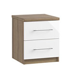 Maysons Catania 2 Drawer Bedside