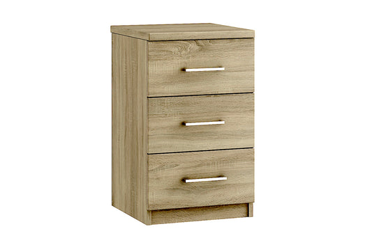 Maysons Modena 3 Drawer Bedside