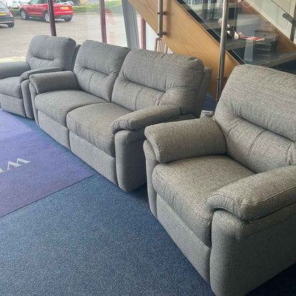 G Plan Seattle 3 Seater Power Recliner Sofa and Chair