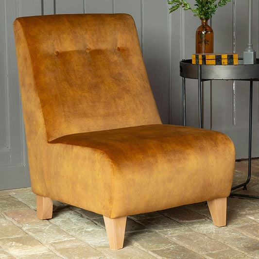 Alstons Poppy Armless Accent Chair