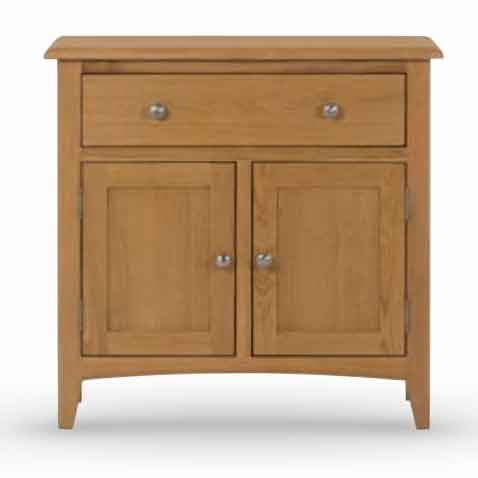Manor Collection Kilkenny Oak 1 Drawer 2 Door Sideboard