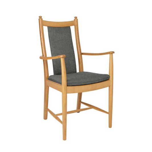 Ercol Windsor Penn Padded Back Dining Arm Chair
