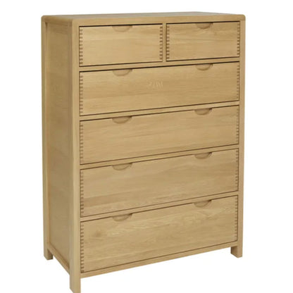 Ercol Bosco 6 Drawer Tall Wide Chest