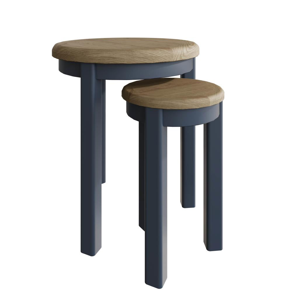 Manor Collection Honeywood Round Nest of Tables