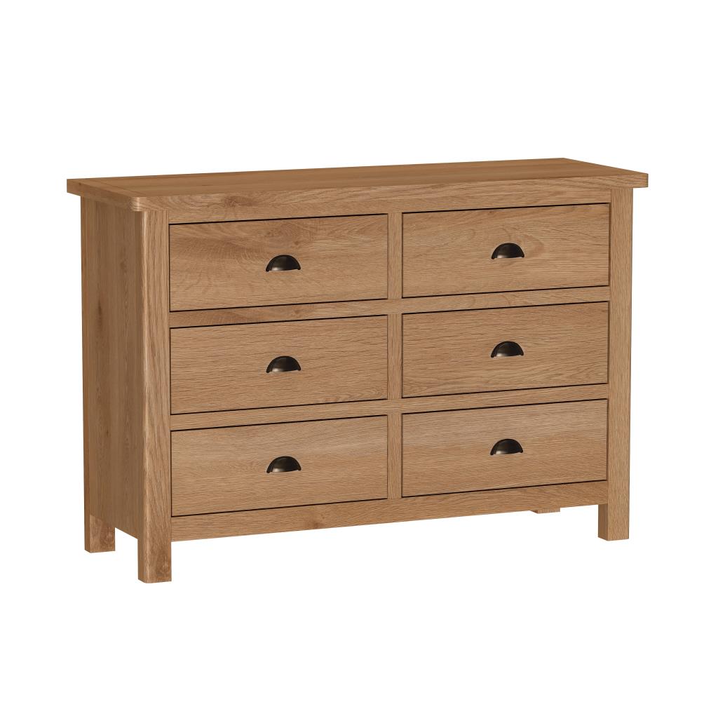 Manor Collection Radstock 6 Drawer Chest
