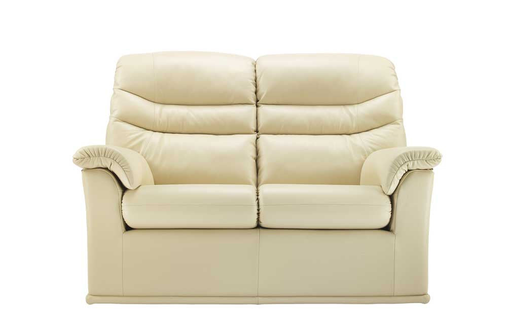 G Plan Malvern 2 Seater Sofa (Leather) Manor Furniture Centre