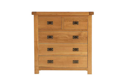 Manor Collection Country Oak 2 Over 3 Chest